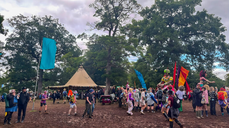 Tipi Hire for Festivals across the UK